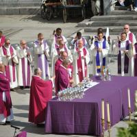 célébration sur l'esplanade