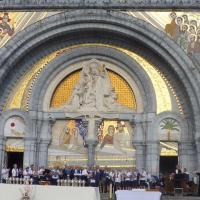 célébration sur l'esplanade
